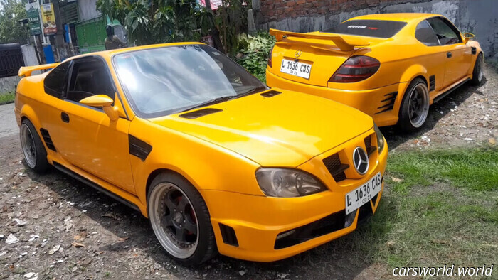 This Misguided Honda Civic Believes It's A Mercedes Supercar | Carscoops